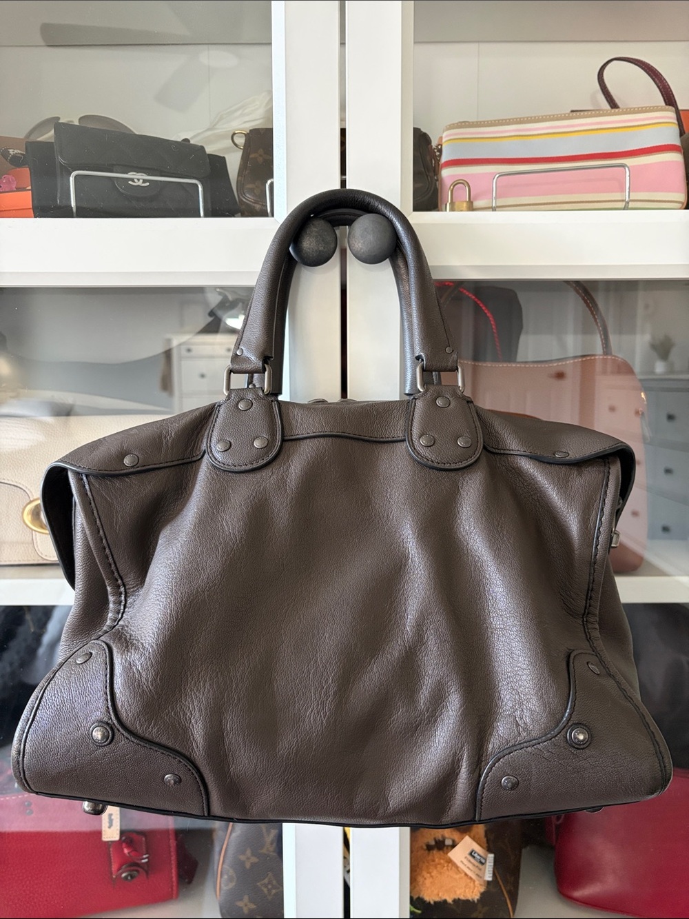 Coach Rhyder Satchel 32 Leather Top Handle or Crossbody Bag - Picture 6 of 15